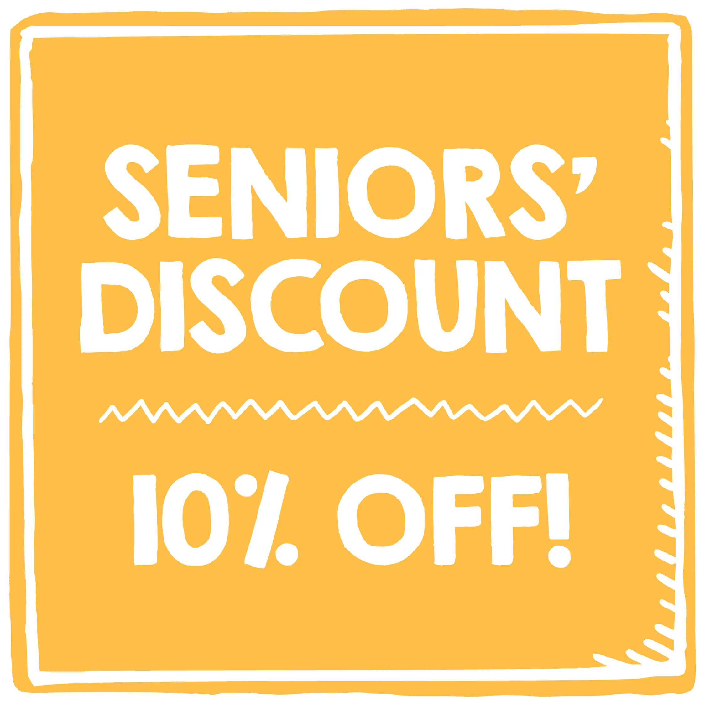 Senior Discount Image